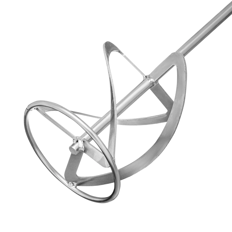 Насадка для миксера, для легких растворов, 160 х 590 мм, оцинкованная, хвостовик резьба М14 Сибртех (848997)