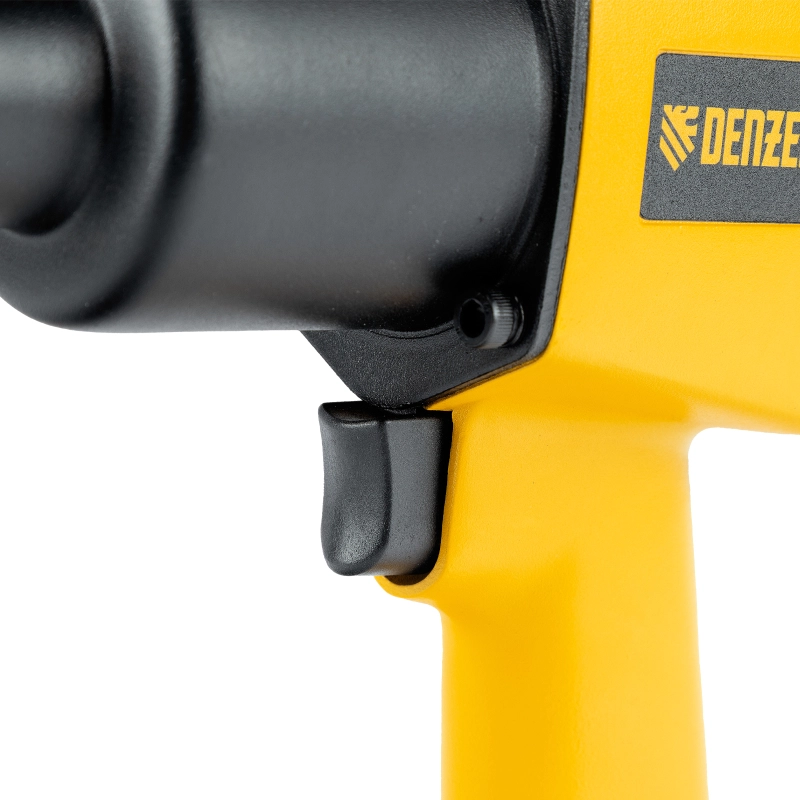 Ударный пневмогайковерт IW860+набор головок, 1/2", 7000 об/мин, 868 Нм Denzel (57473)
