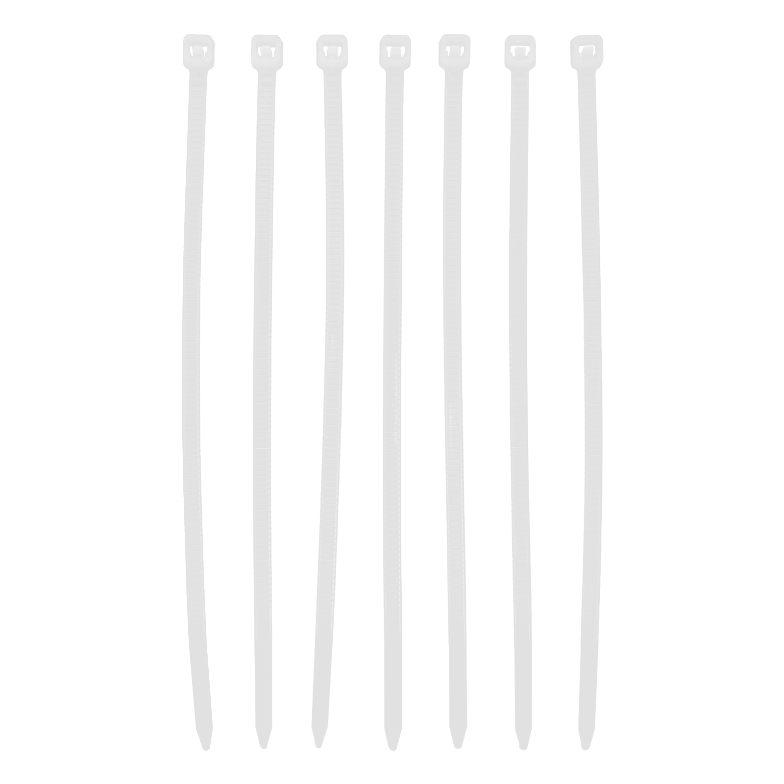 Хомуты, 100 x 2.5 мм, пластиковые, белые, 100 шт Сибртех (45515)