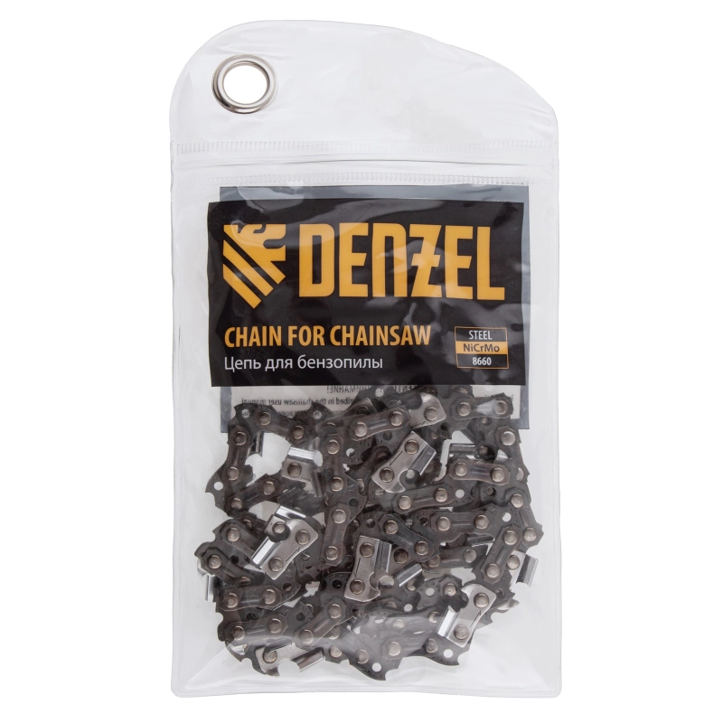 Цепь для бензопилы DGS-4516, шина 40 см (16") шаг 3/8", паз 1.3 мм, 57 звеньев Denzel (59804)