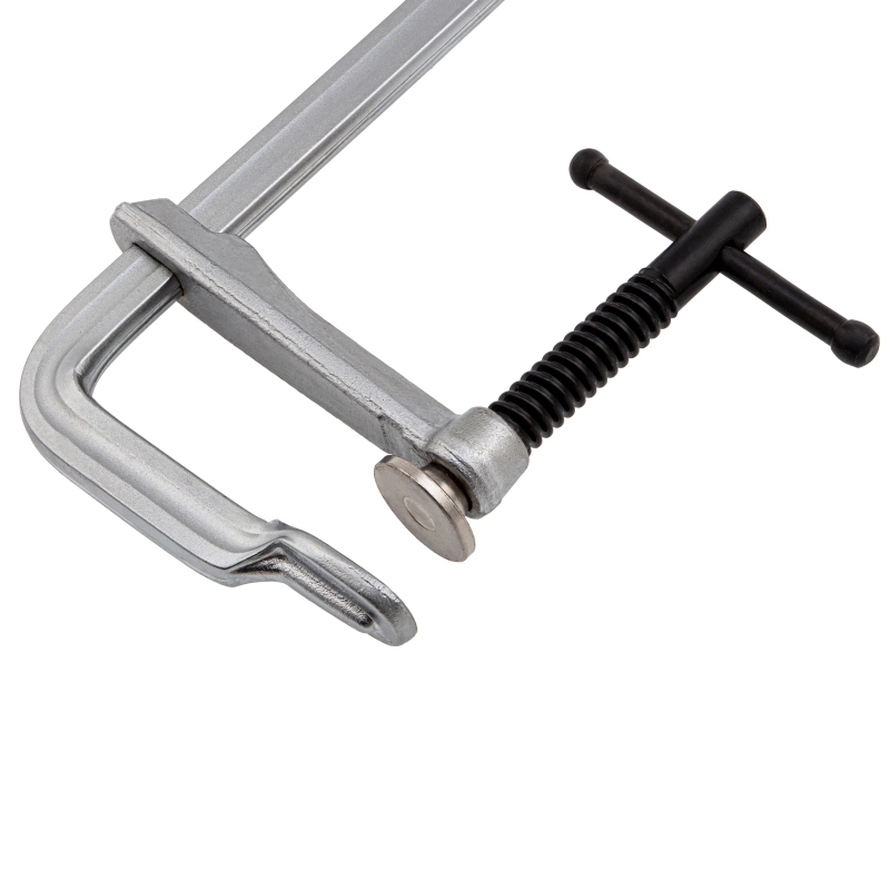 Струбцина F-образная, 100x400мм, кованая Denzel (20471)