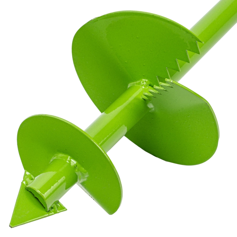 Бур садовый шнековый, 1085 мм, диаметр 150 мм, Сибртех (64398)