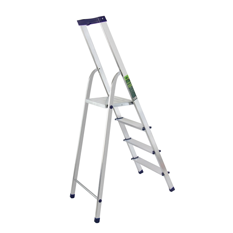 Стремянка алюминиевая с органайзером "Универсал", 4 ступени, Сибртех (97894)