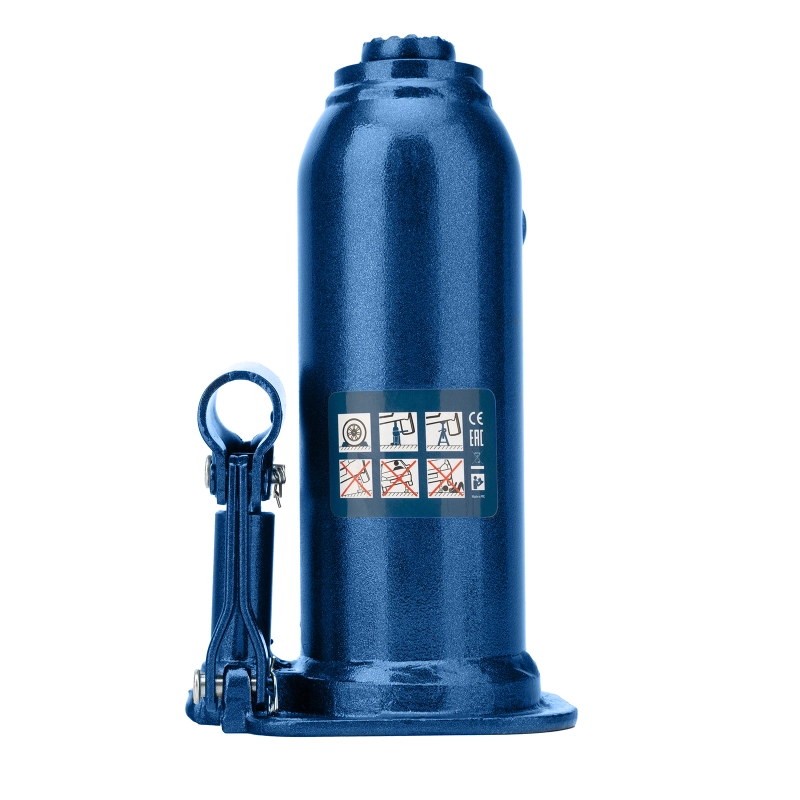 Домкрат гидравлический бутылочный, 10 т, h подъема 222-447 мм Stels (51166)