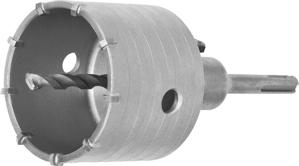 URAGAN 80 мм, SDS - Plus, 10Т, коронка по бетону с оснасткой (29210-80)