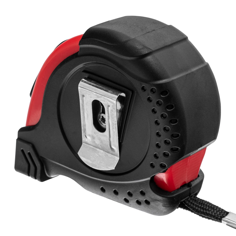 Рулетка Status Magnet fixation,5 м х 19 мм,обрезиненный корпус,зацеп с магнитом Matrix (31023)