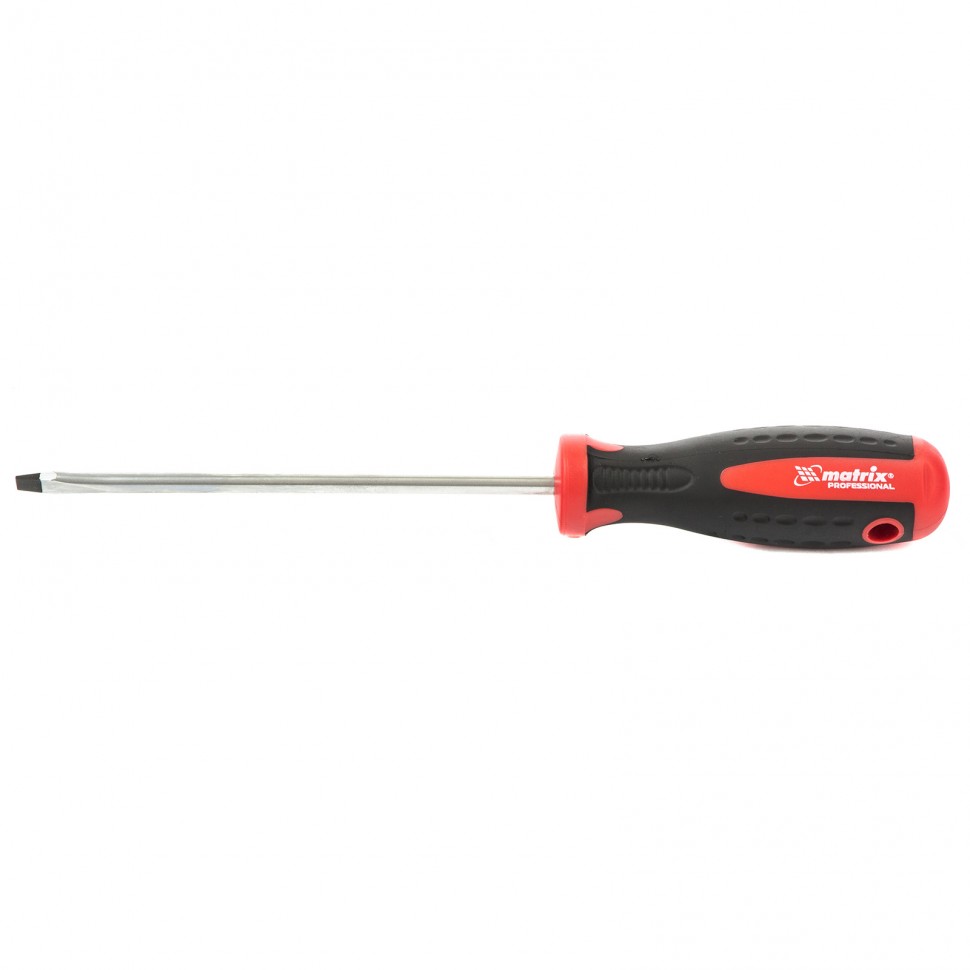 Отвертка Profi, SL6.5 х 150 мм, S2, двухкомпонентная рукоятка Matrix (11824)