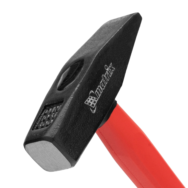 Молоток слесарный, 400 г, фибергласовая обрезиненная рукоятка Matrix (10322)