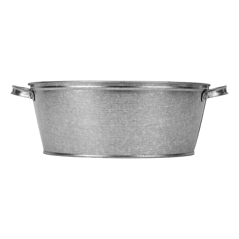 Таз оцинкованный 13 литров (67585)
