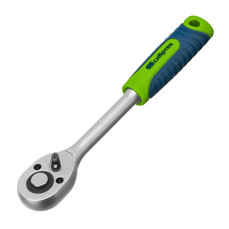 Набор инструментов, 1/2", 1/4", пластиковый кейс 76 предметов Сибртех (13394)