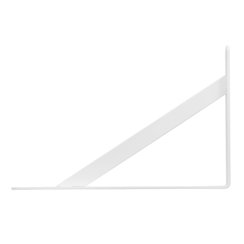 Кронштейн усиленный, 300 х 200 х 30 х 4 мм, белый Сибртех (94046)