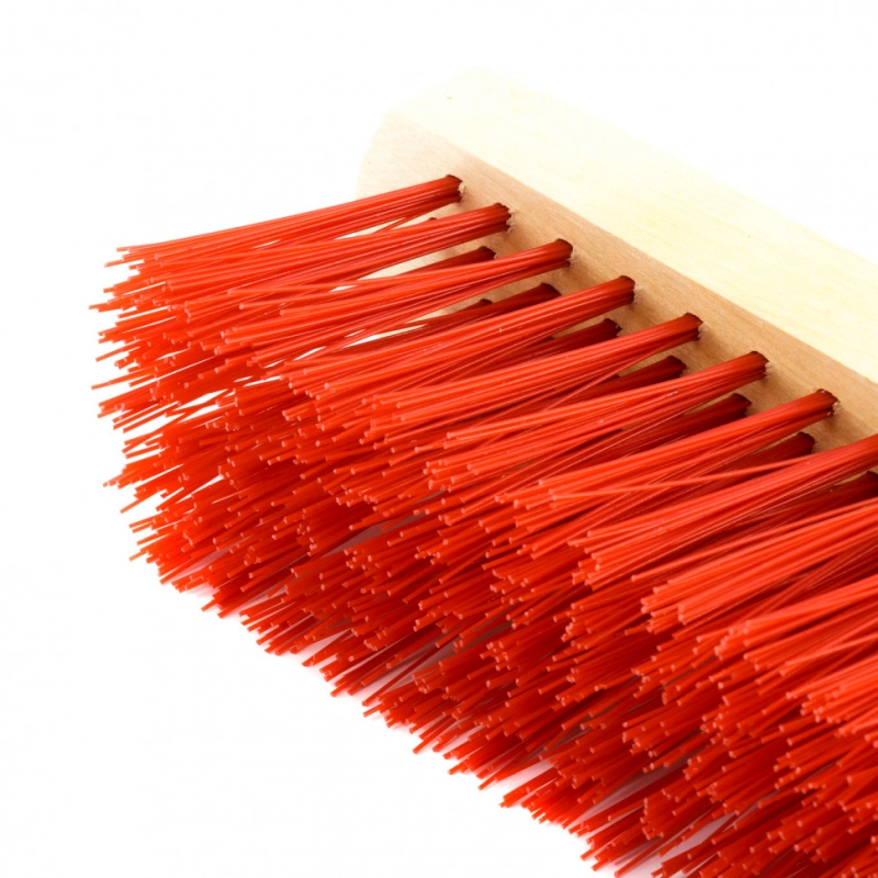 Щетка строительная 400 мм, 5 рядов, жесткая щетина, железная тулейка, без черенка Сибртех (84621)