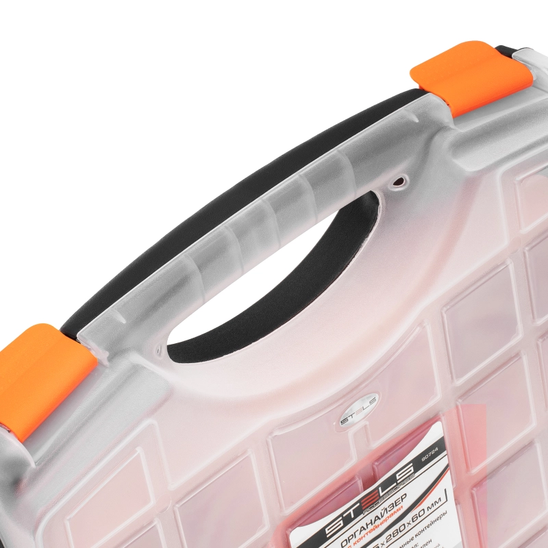 Органайзер с контейнерами 325 х 280 х 60 мм, пластик, Stels (90724)