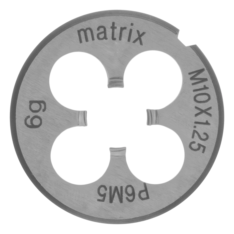 Плашка М10 х 1.25 мм, HSS Matrix (77091)