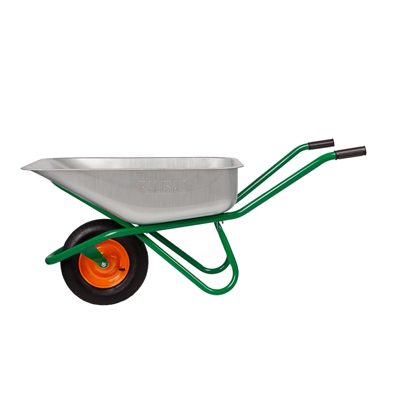 Тачка садово-строительная, усиленная, грузоподъемность 200 кг, объем 90 л Palisad (689183)