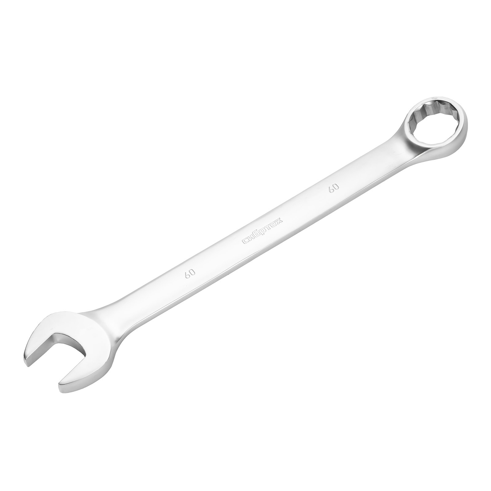 Ключ комбинированный 60мм, никелированный Сибртех (14930)