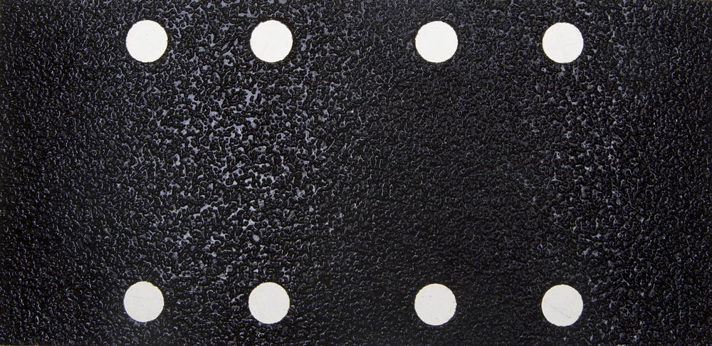 Лист шлиф. универсал. URAGAN ″Оптимален для мягких пород дерева″ 8 отверстий по линии, для ПШМ, P60, 80х166мм, 50шт