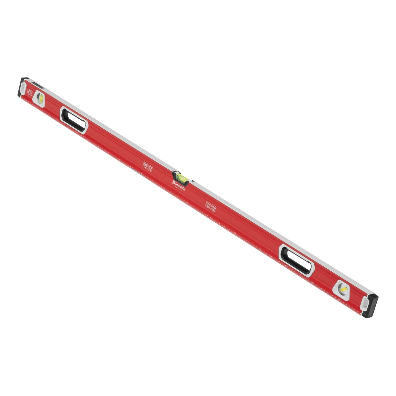 Уровень алюминиевый, магнит, фрезерованный, 3 глазка (1 зеркальный) двухкомпонентные рукоятки, 1500 мм Matrix (34735)