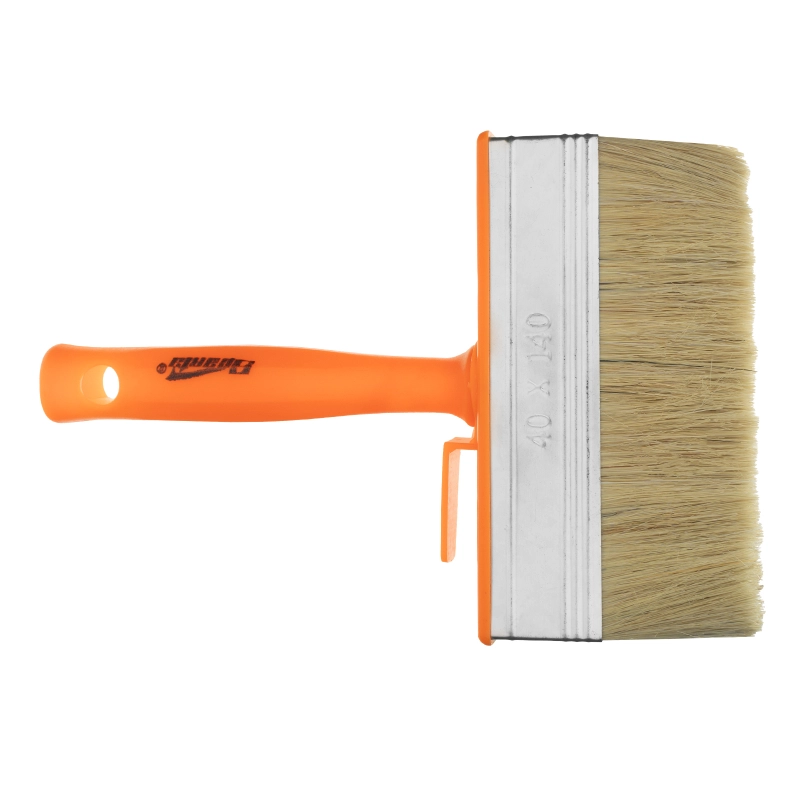 Кисть-ракля, 40х140 мм, натуральная щетина, пластмассовый корпус, пластмассовая ручка Sparta (841069)