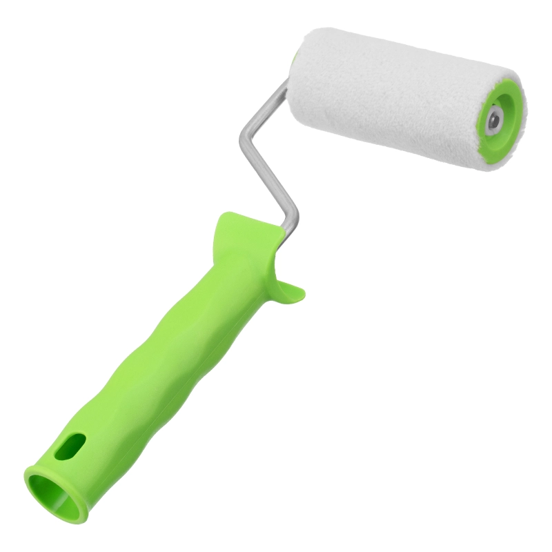 Валик "Велюр" с ручкой, 100 мм, ворс 5 мм, D 36 мм, D ручки 6 мм Сибртех (80132)