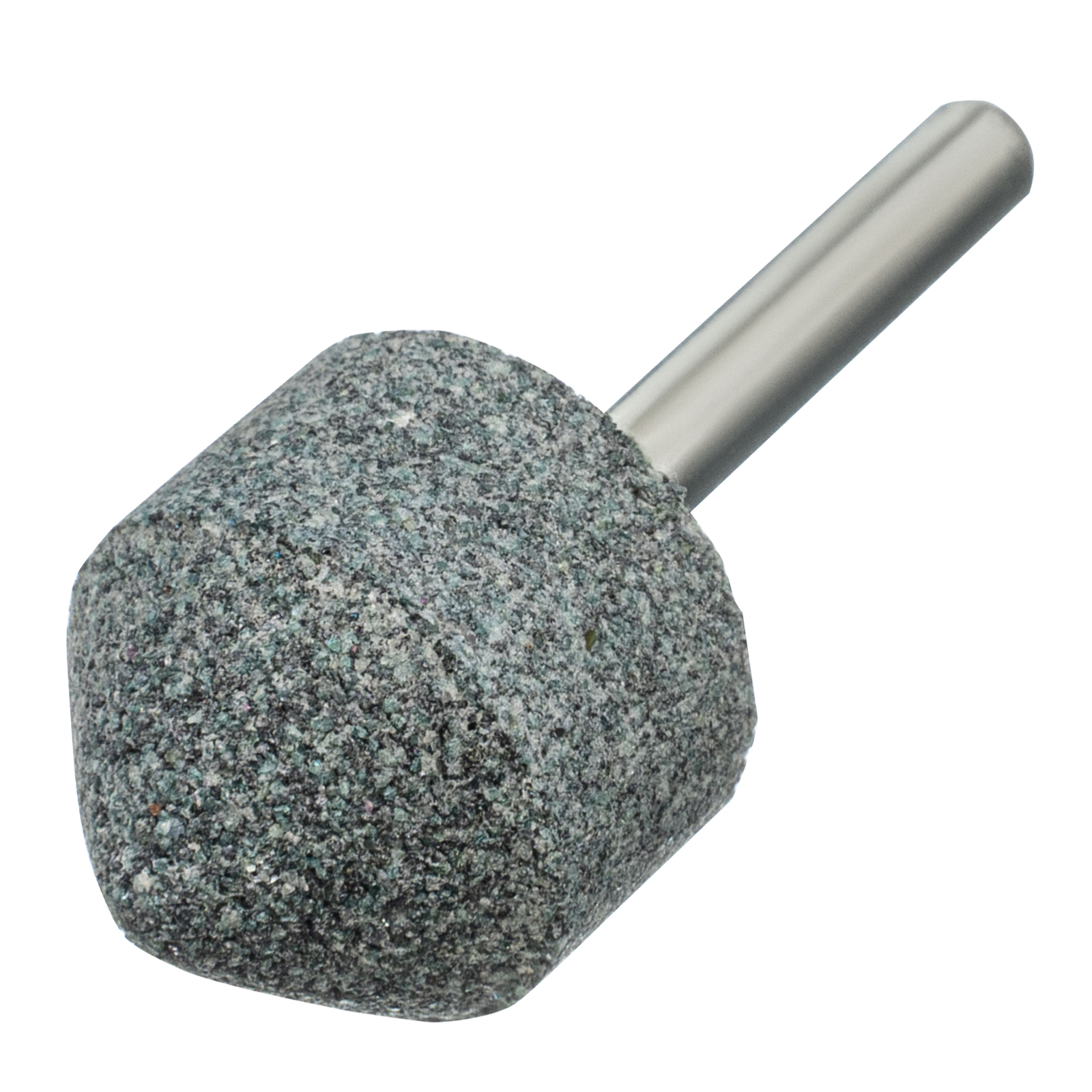 Шарошка абразивная, конус, для дрели, 25 x 25 мм, хвостовик d6 мм, 63С Denzel (76021)