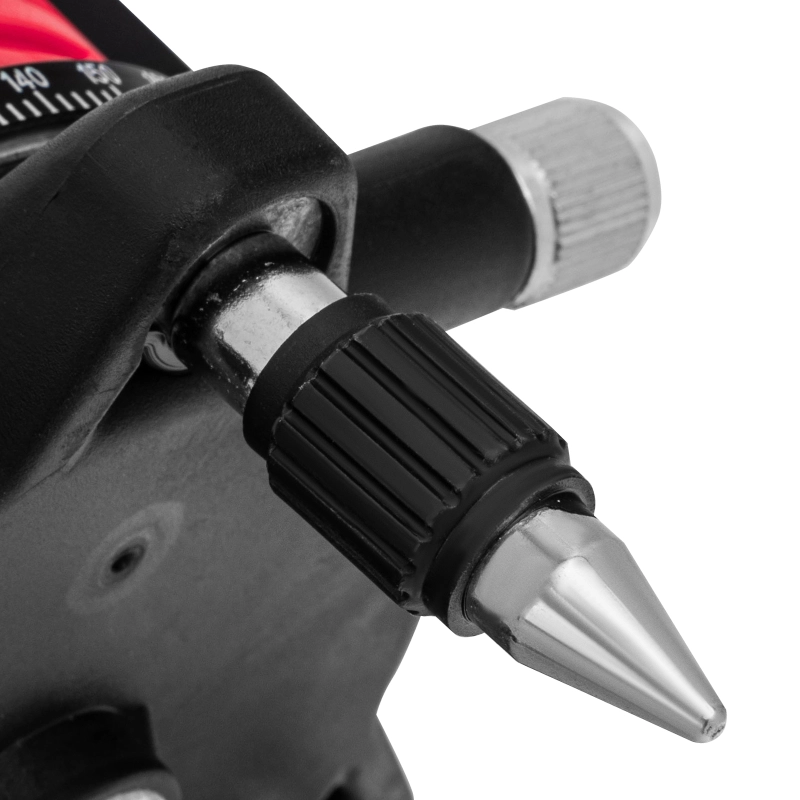 Лазерный уровень CRX-30R, 30 м, красный луч, батарейки, резьба 5/8" MTX (35030)