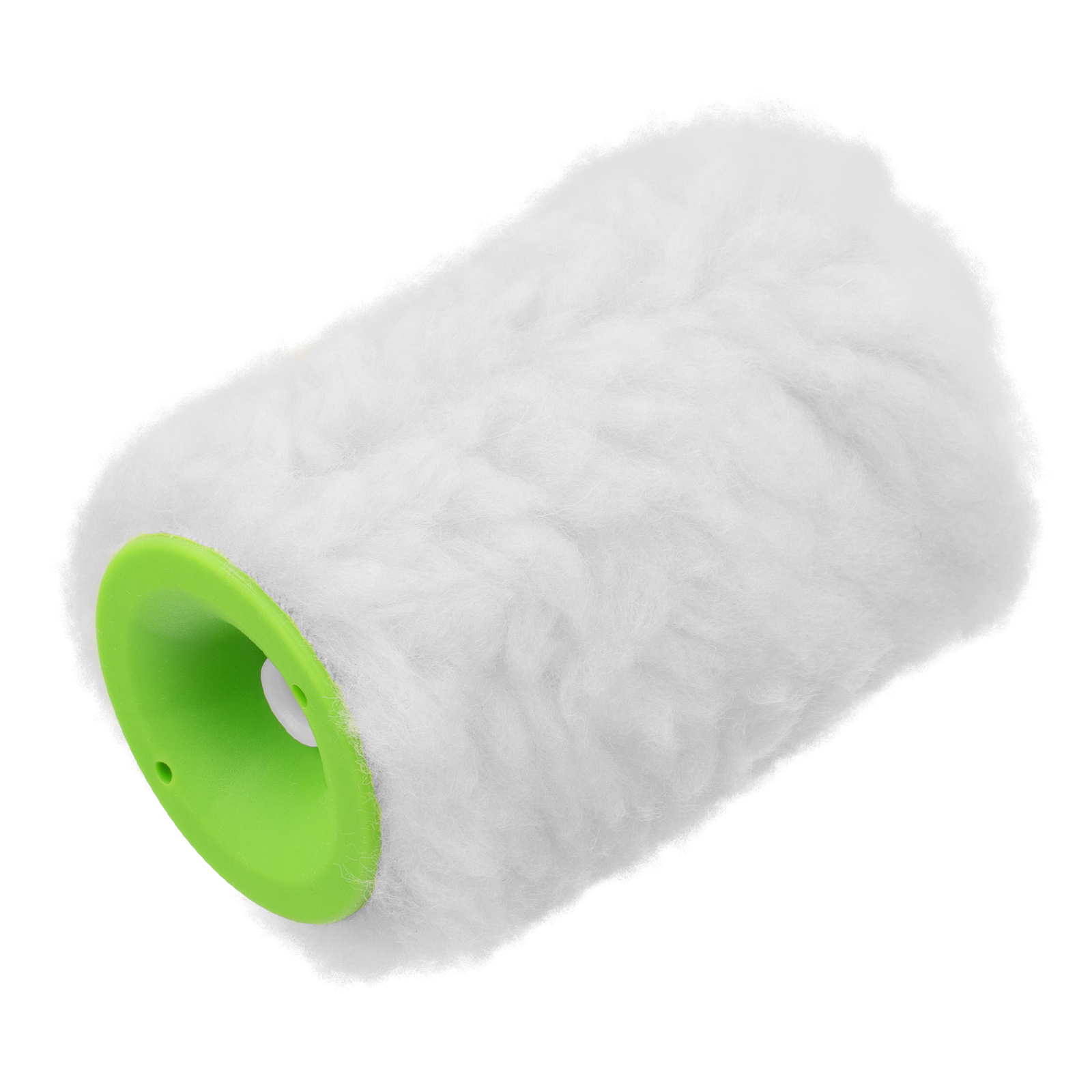 Валик сменный с натуральным мехом, 100 мм, ворс 12 мм, D 48 мм, D ручки 6 мм, Сибртех (80126)