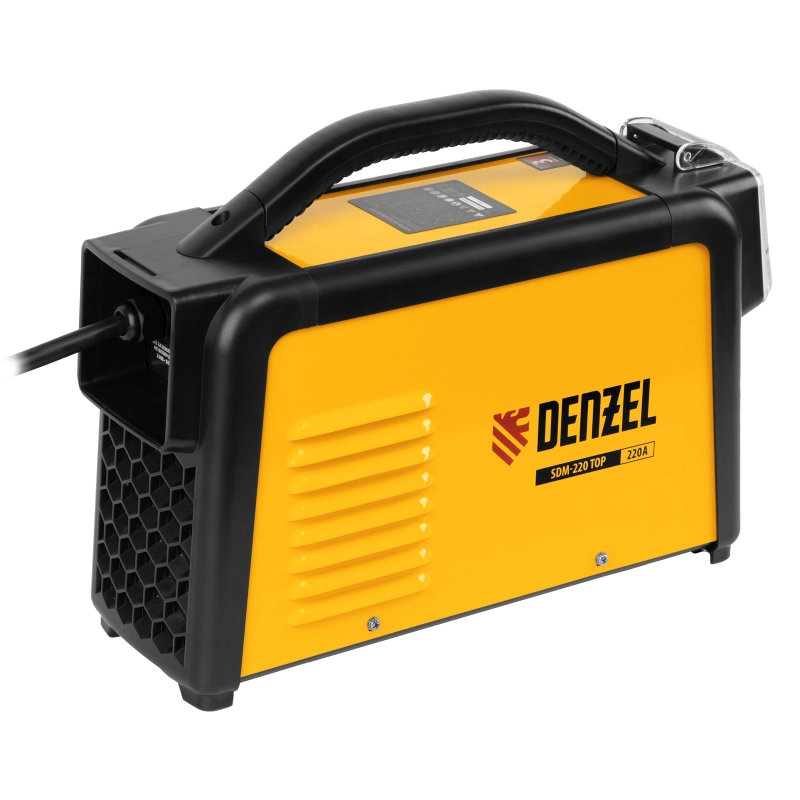 Аппарат инвертор. дуговой сварки SDM-220 Top, 220 А, ПВ 60% Denzel (94357)