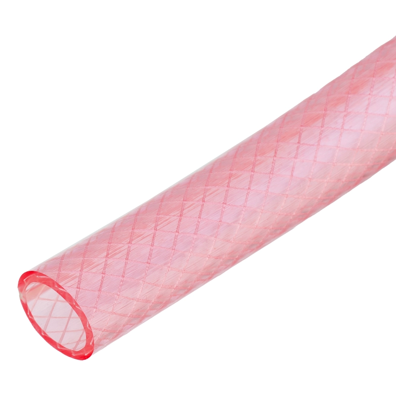 Шланг эластичный 3/4", 50 м, прозрачный розовый Palisad (67676)