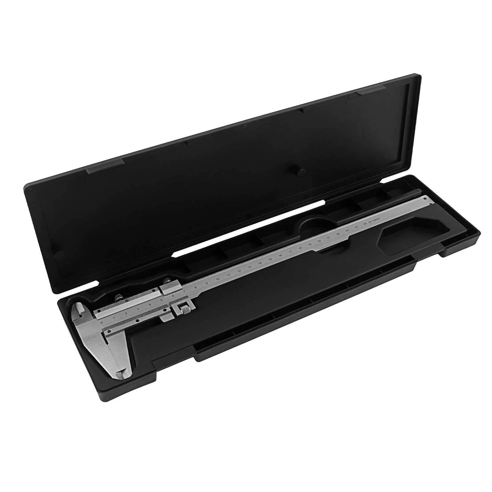 Штангенциркуль, 250 мм, цена деления 0.02 мм, металлический, с глубиномером Matrix (316335)