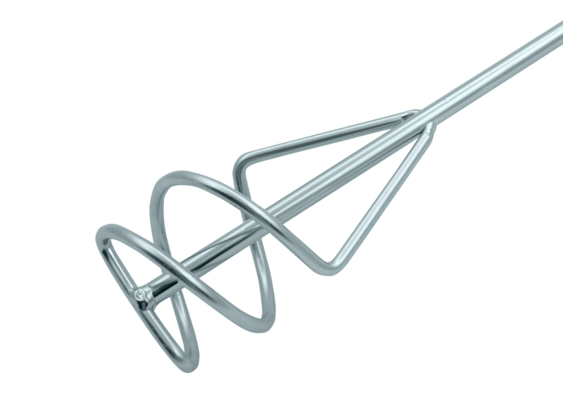 Миксер для песчано-гравийных смесей, 80 х 450 мм, оцинкованный, хвостовик SDS Plus Denzel (848267)