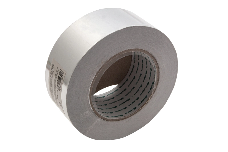 Лента клейкая алюминиевая, 50 мм х 50 м Сибртех (888155)