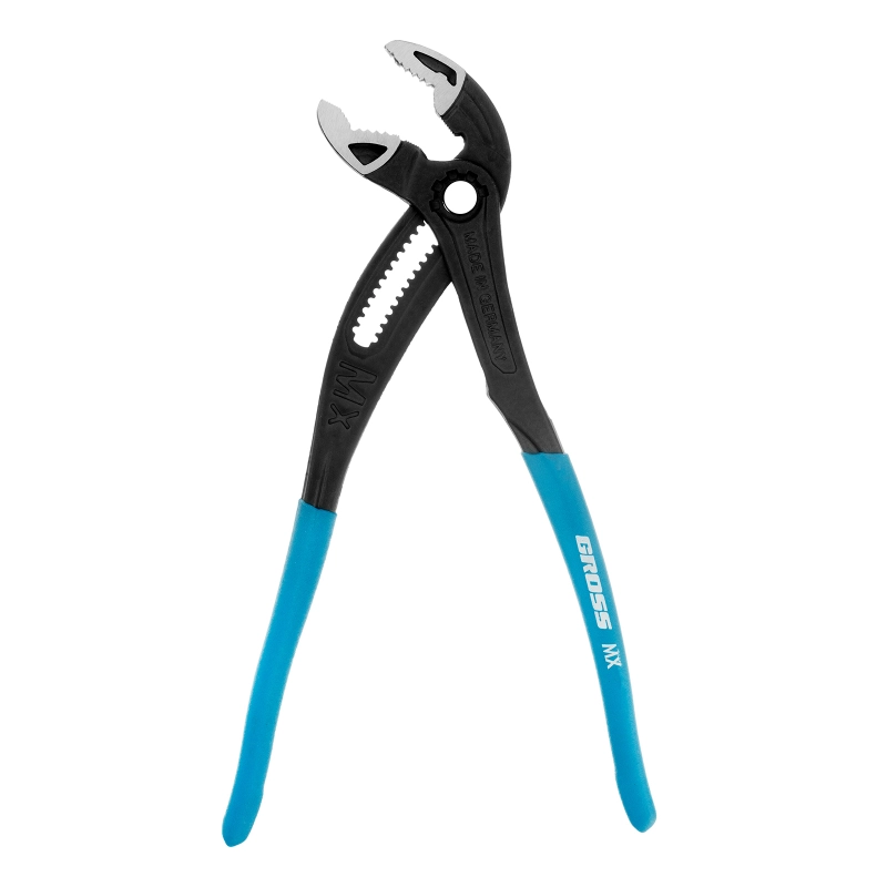 Клещи переставные, кнопочный механизм, обливные рукоятки, 300 мм Gross (15728)