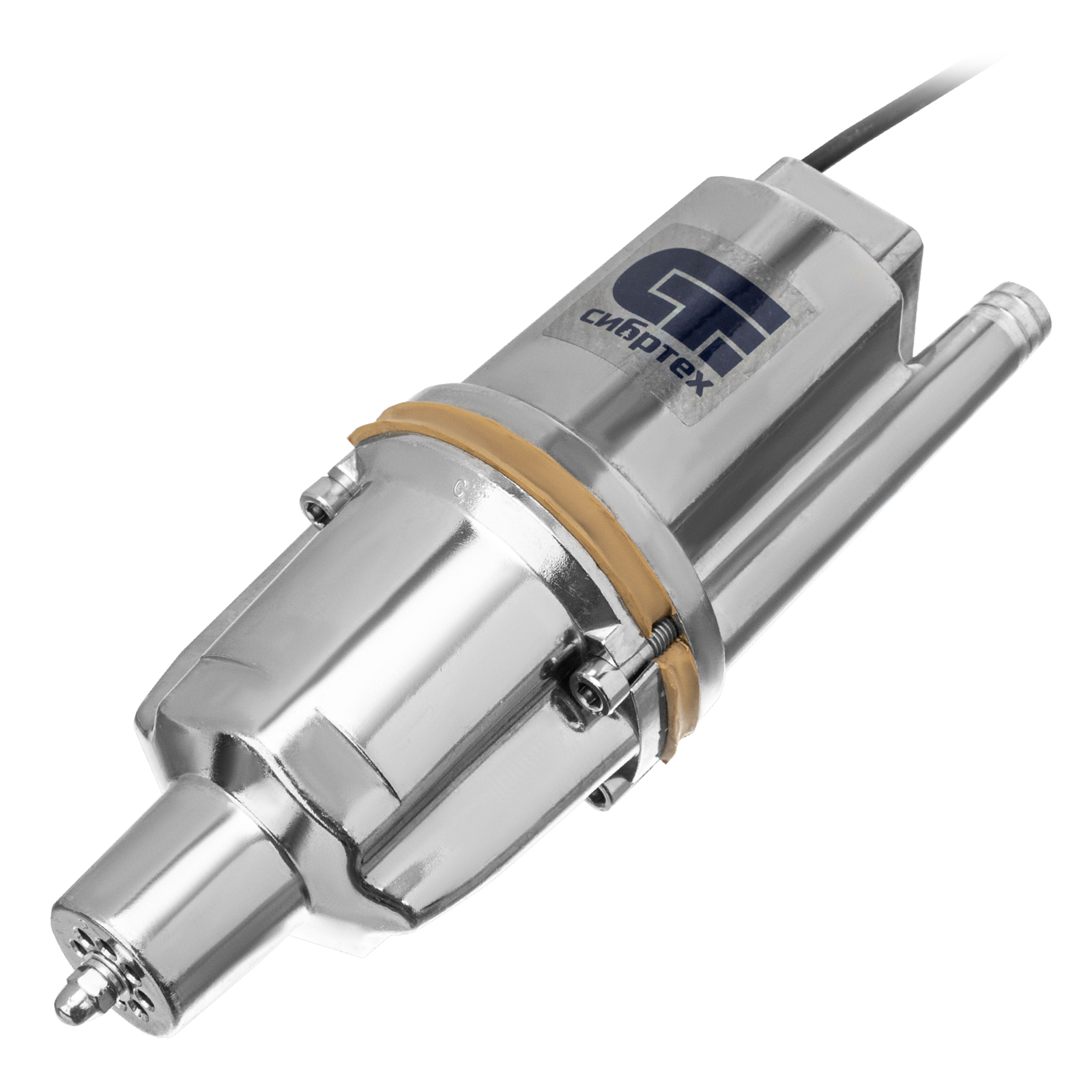 Вибрационный насос СВН300Н-10, нижний забор, 300 Вт, напор 75 м, 1200 л/ч, кабель 10 м Сибртех (99305)