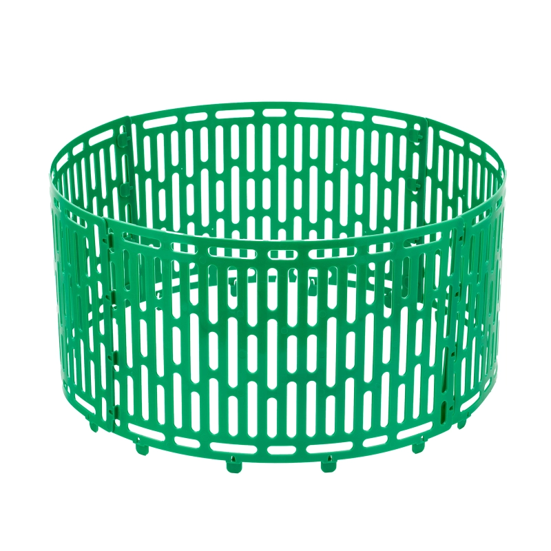 Протектор для защиты стволов деревьев, комплект 4 шт., зеленый Palisad (65071)