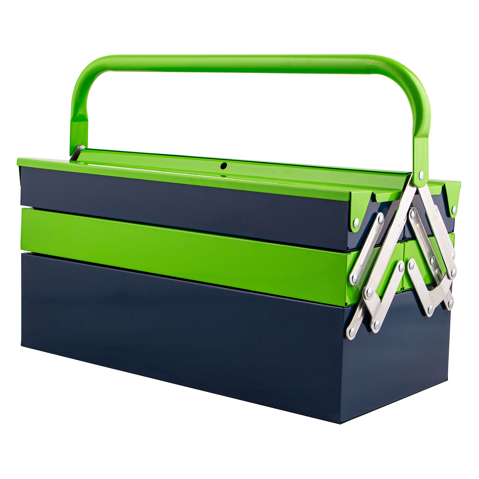 Ящик для инструмента, 430 х 200 х 200 мм, пять секций, металлический Сибртех 90751 (90751)