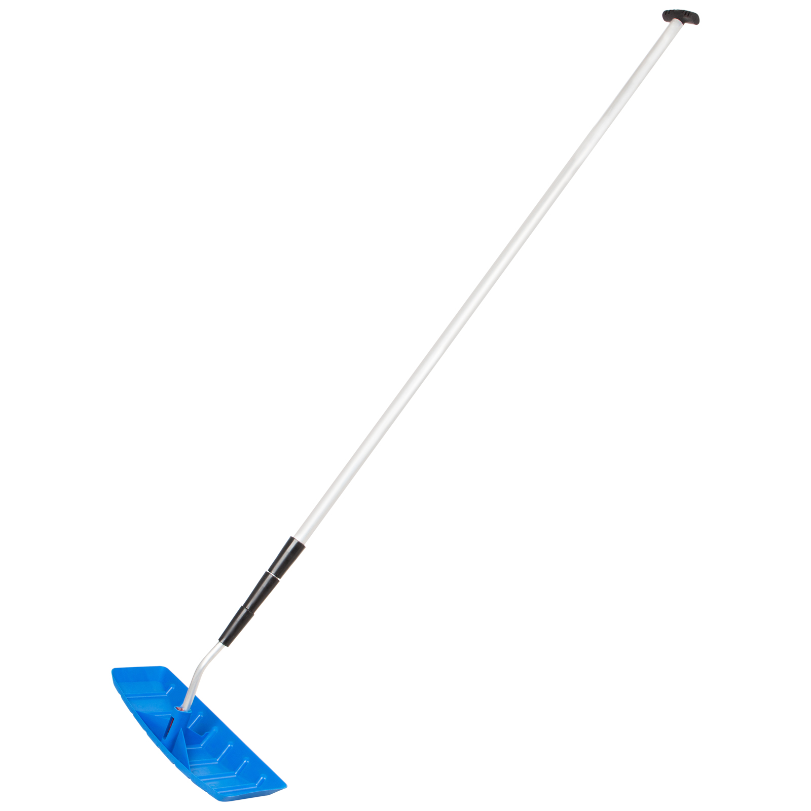 Скребок для уборки снега с крыш 610х140 мм, алюминиевая телескоп. рукоятка, длина 2-6 м (61671)