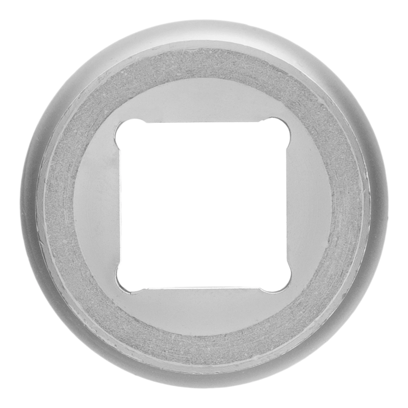 Головка торцевая, 22 мм, двенадцатигранная, CrV, под квадрат 1/2, хромированная Matrix (13692)