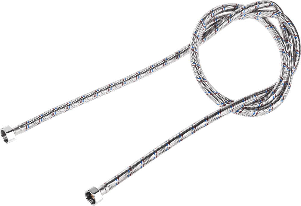 STAYER 1/2″, 2 м, гайка-гайка, гибкая подводка для воды, Professional (51015-G/G-200)