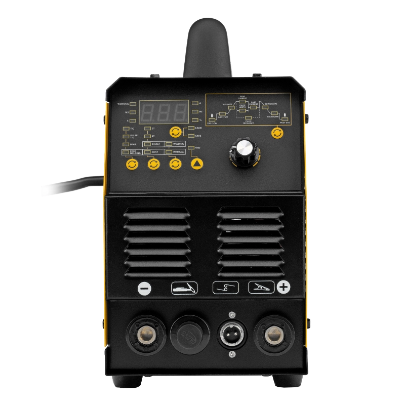Аппарат инвертор. аргонодуговой сварки ITIG-200 DС Pulse Cold Weld, 200 А, ПВ 60% Denzel (94329)