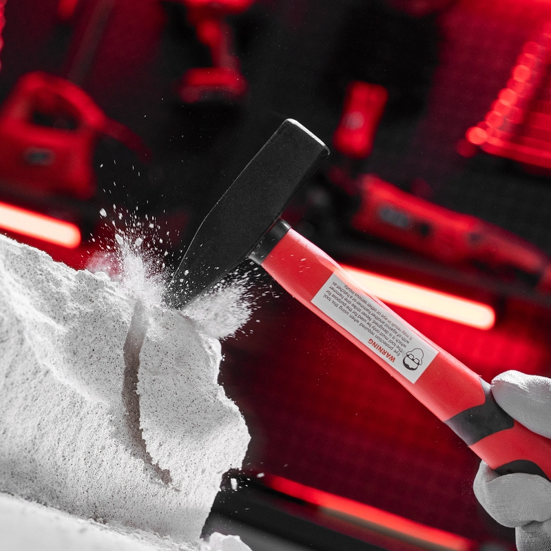 Молоток слесарный, 400 г, фибергласовая обрезиненная рукоятка Matrix (10322)