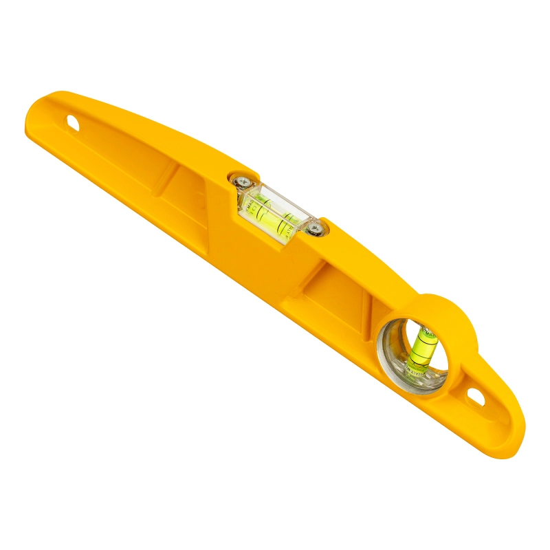 Уровень литой, 300 мм, магнитный, 2 глазка Denzel (34920)