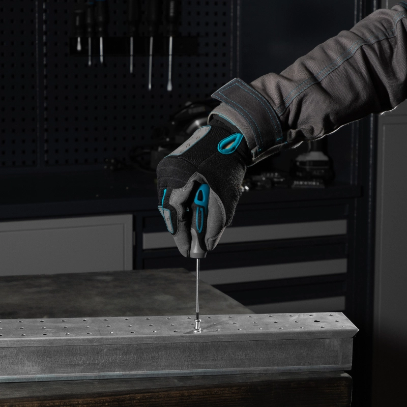 Отвертка PZ0 x 75 мм, S2, трехкомпонентная ручка Gross (12155)