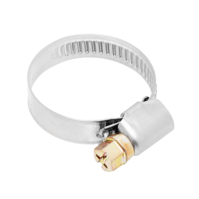 Хомуты нержавеющая сталь, Стандартное болтовое крепление 20-32 мм, 50 штук в упаковке, ширина 9 мм Сибртех (47580)