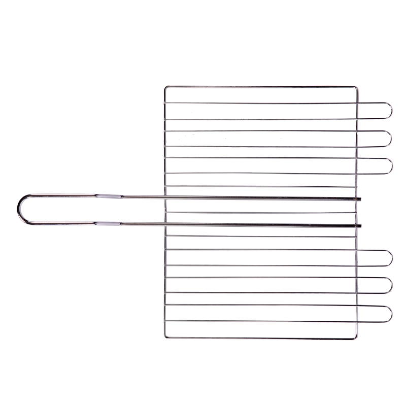 Решетка гриль 260 х 320 х 65 мм. объемная хромированная Camping Palisad (69554)