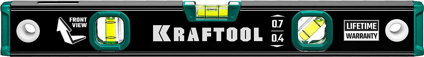 KRAFTOOL 400 мм, с зеркальным глазком, уровень (34781-40)