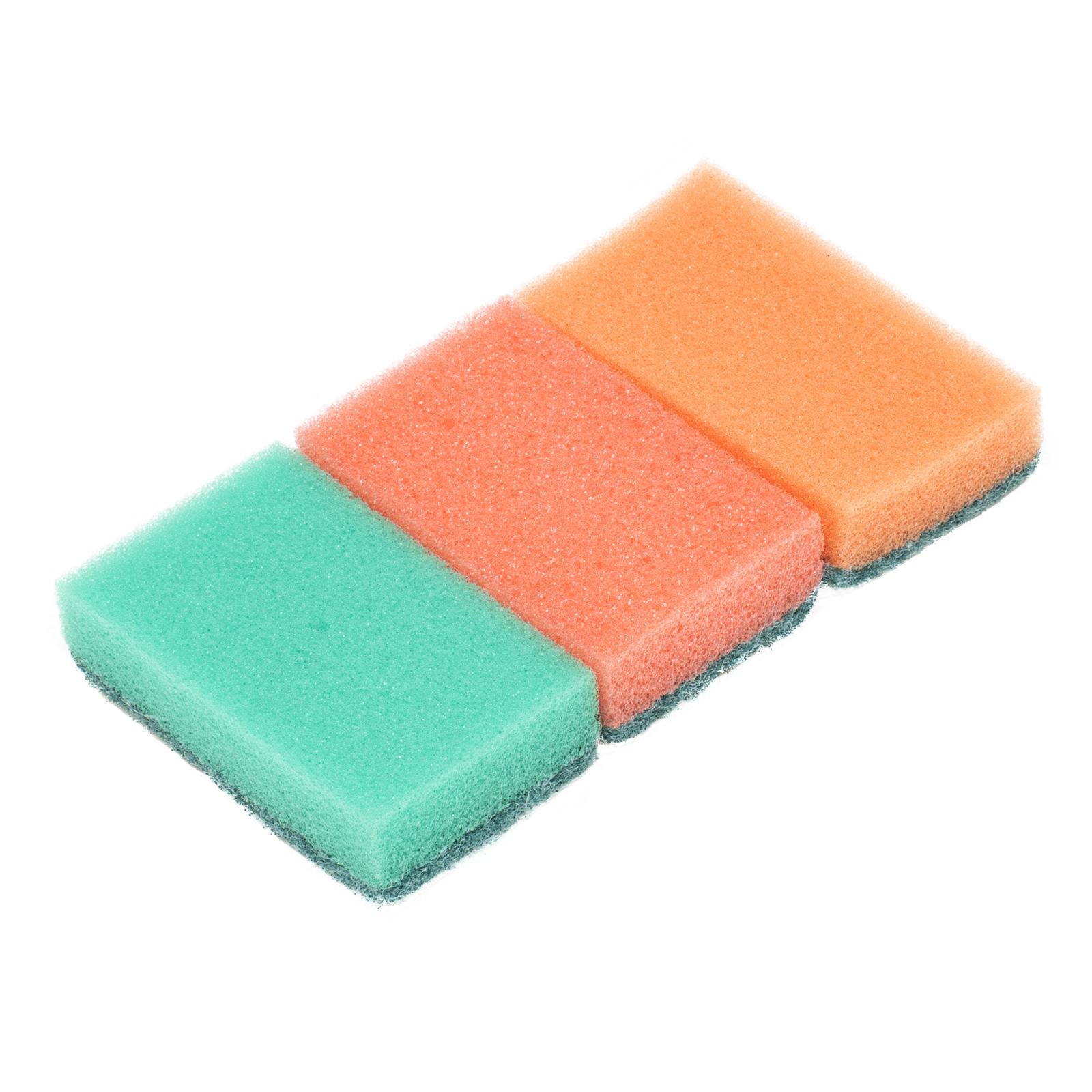 Губки для посуды Mini, 79 x 49 x 23 мм, 3шт, Elfe (92349)