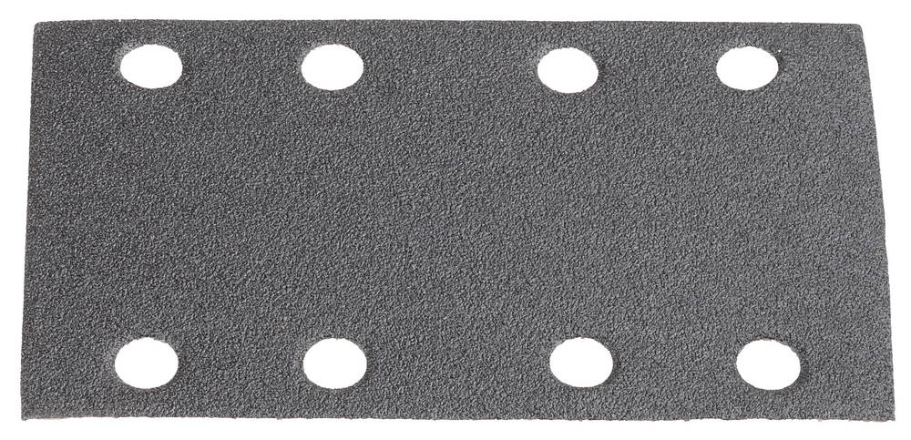 Лист шлиф. универс. URAGAN ″Оптимал. для тверд. пород дерева″ 8 отв. по линии, на липучке, для ПШМ, P100, 80х133мм, 10шт