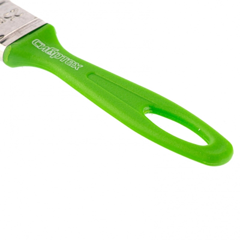 Кисть флейцевая "Евро", 25 x 8, натуральная щетина, пластиковая ручка Сибртех (83300)