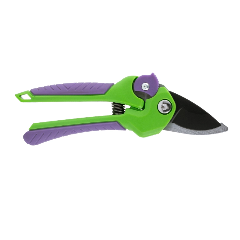 Секатор прямого реза, 210 мм, шестеренный привод, двухкомпонентные рукоятки, Palisad (60532)